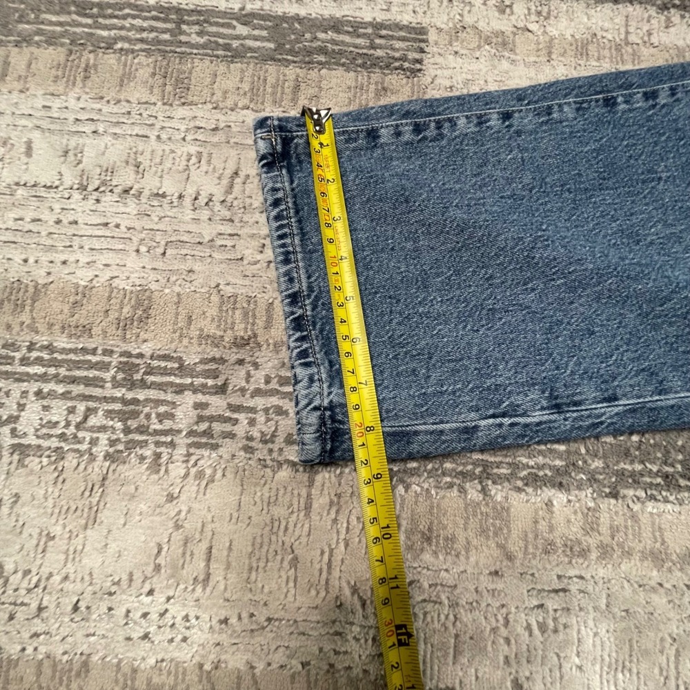NEW Lucky Brand Legend The Baggy Jeans Blue Bow Embroidery Rhinestone 6/28 R - Picture 11 of 12